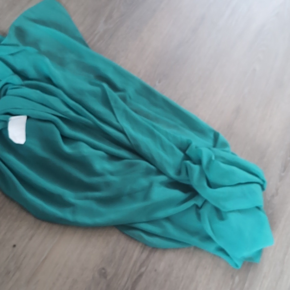 Rosa Clara Mermaid One Shoulder Gown Size 10 - Picture 12 of 13